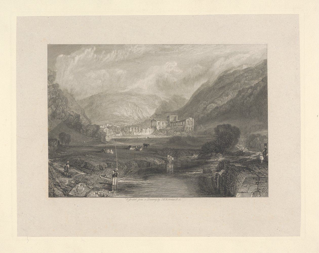 Rievaulx Abbey, Yorkshire af Edward Goodall