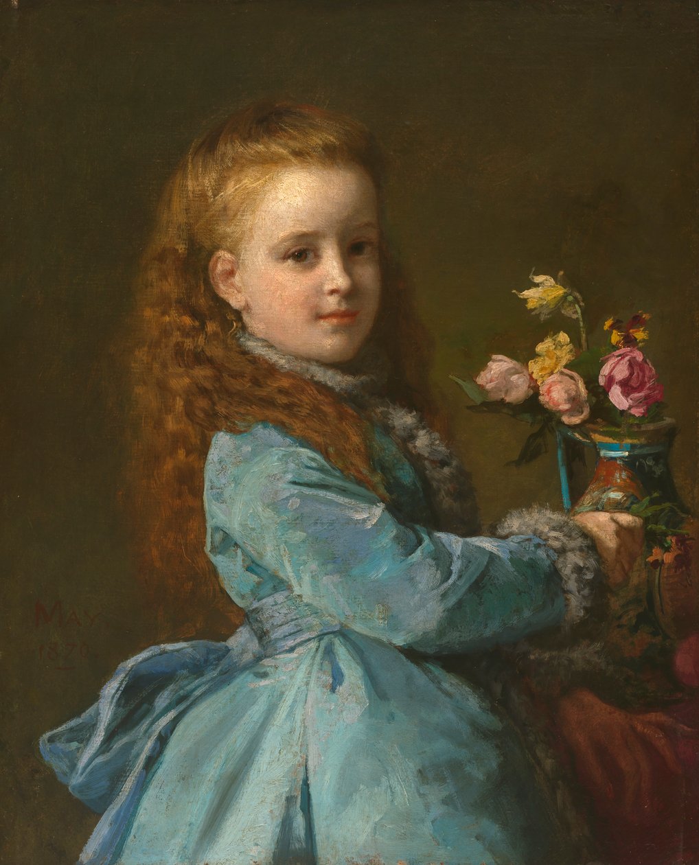 Edith Wharton, 1870. af Edward Harrison May