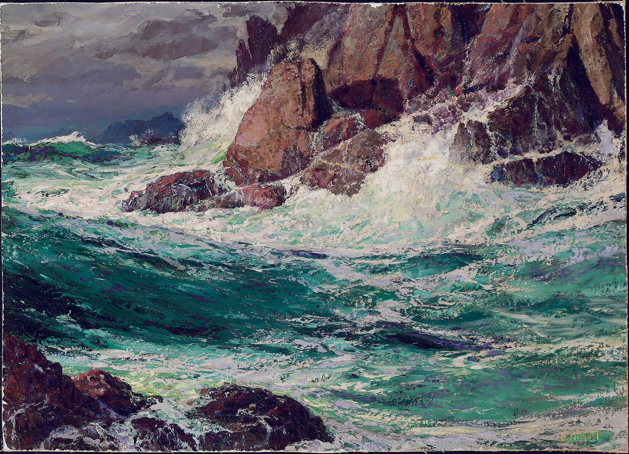 Stormy Seas, 1923 af Edward Henry Potthast