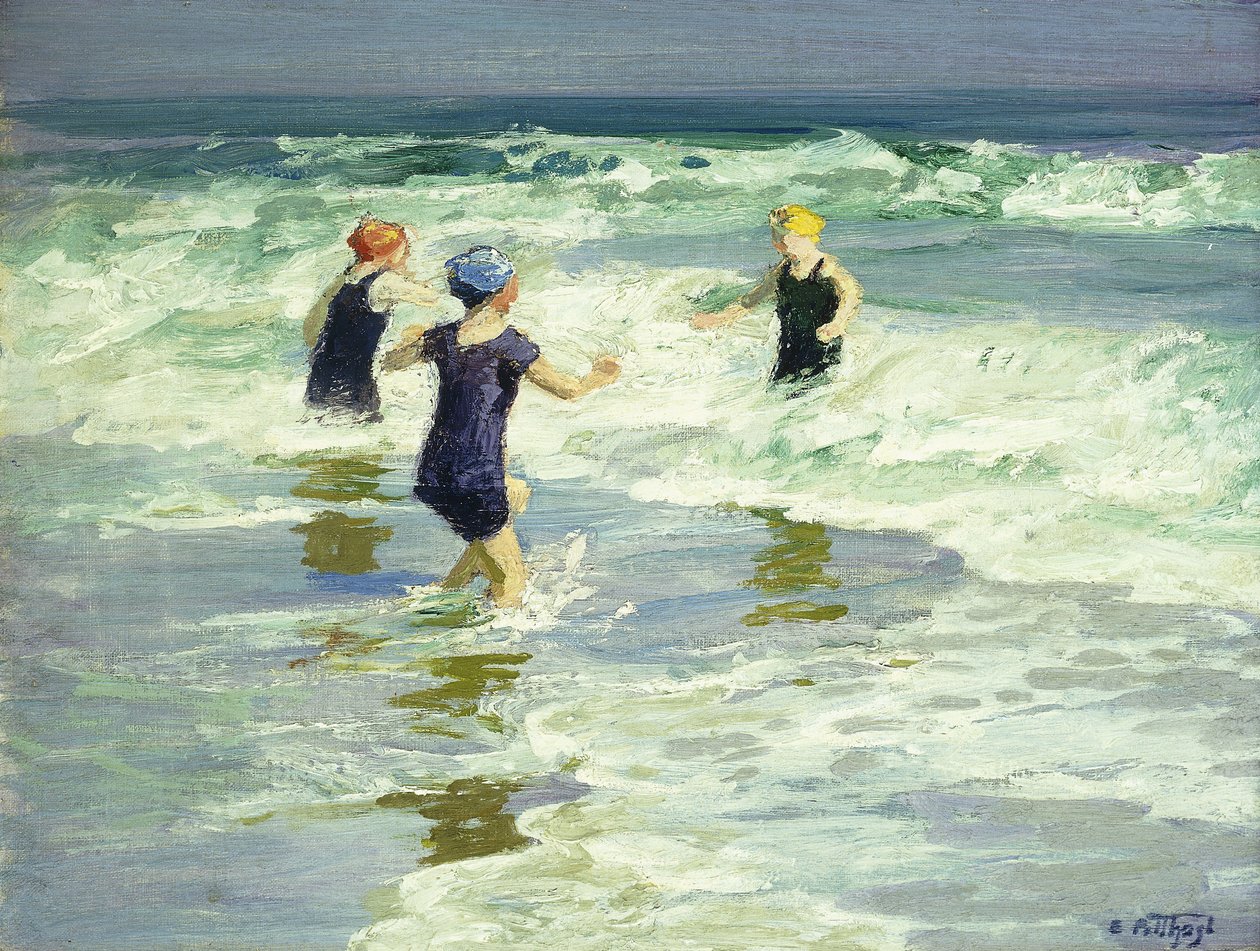 Tre ens, af Edward Henry Potthast