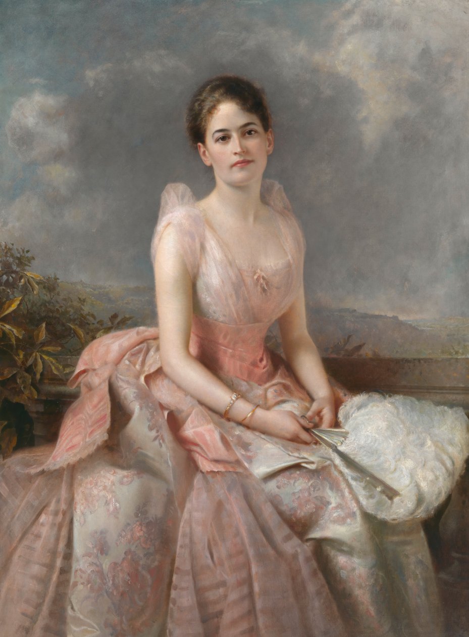 Juliette Gordon Low, 1887. af Edward Hughes