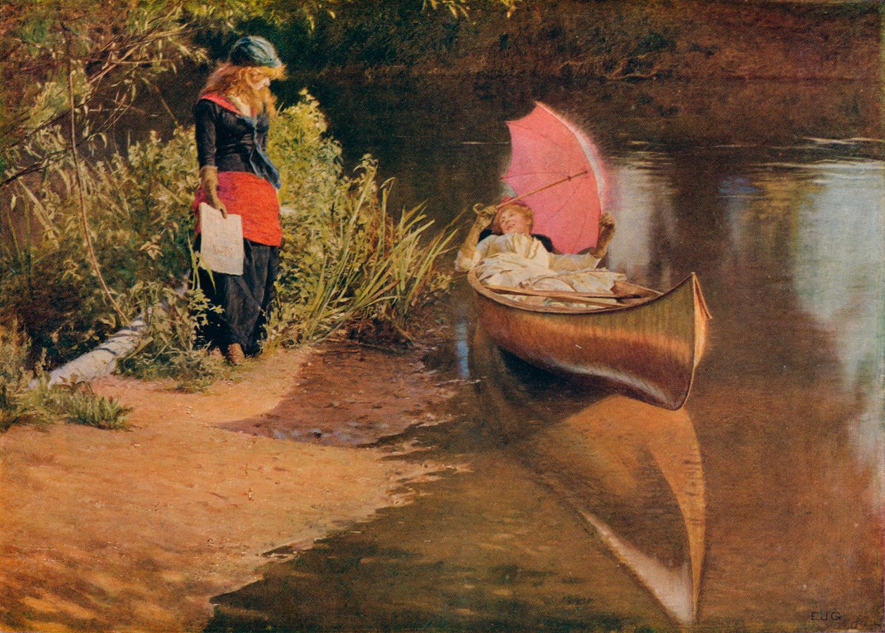 Marooned, 1909 af Edward John Gregory