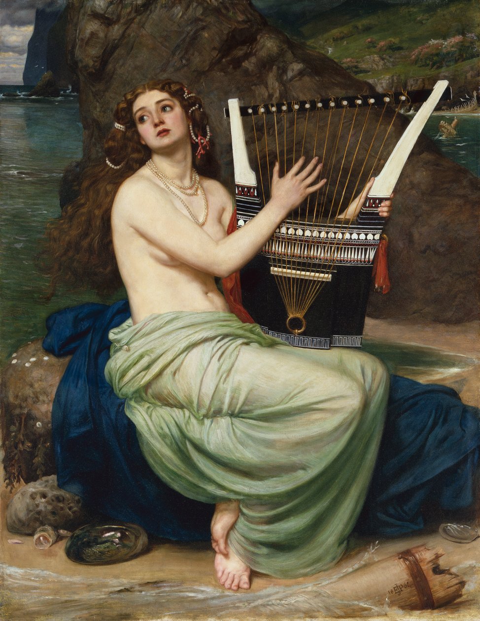 Sirenen af Edward John Poynter