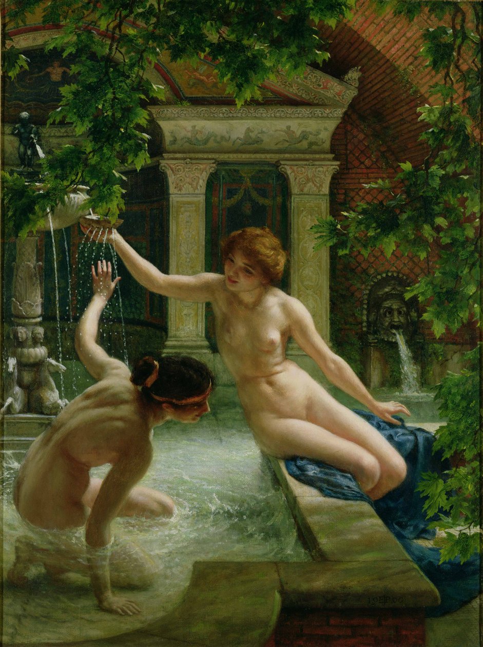 Vesilapset, 1900 af Edward John Poynter