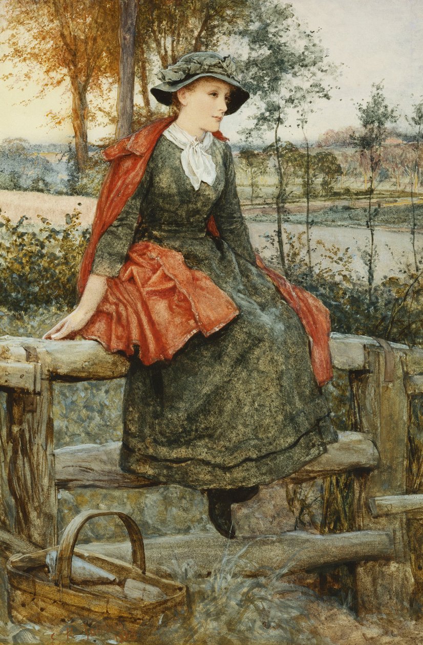 Den Røde Kap, 1883 af Edward Killingworth Johnson