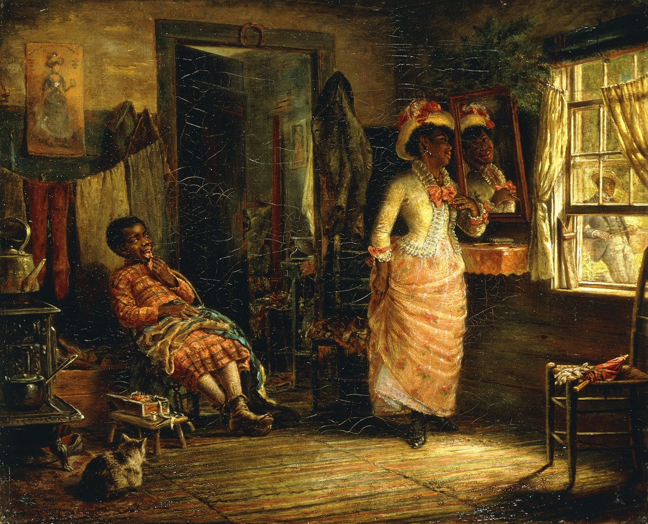 Hun er bundet til at skinne, ca. 1885 af Edward Lamson Henry