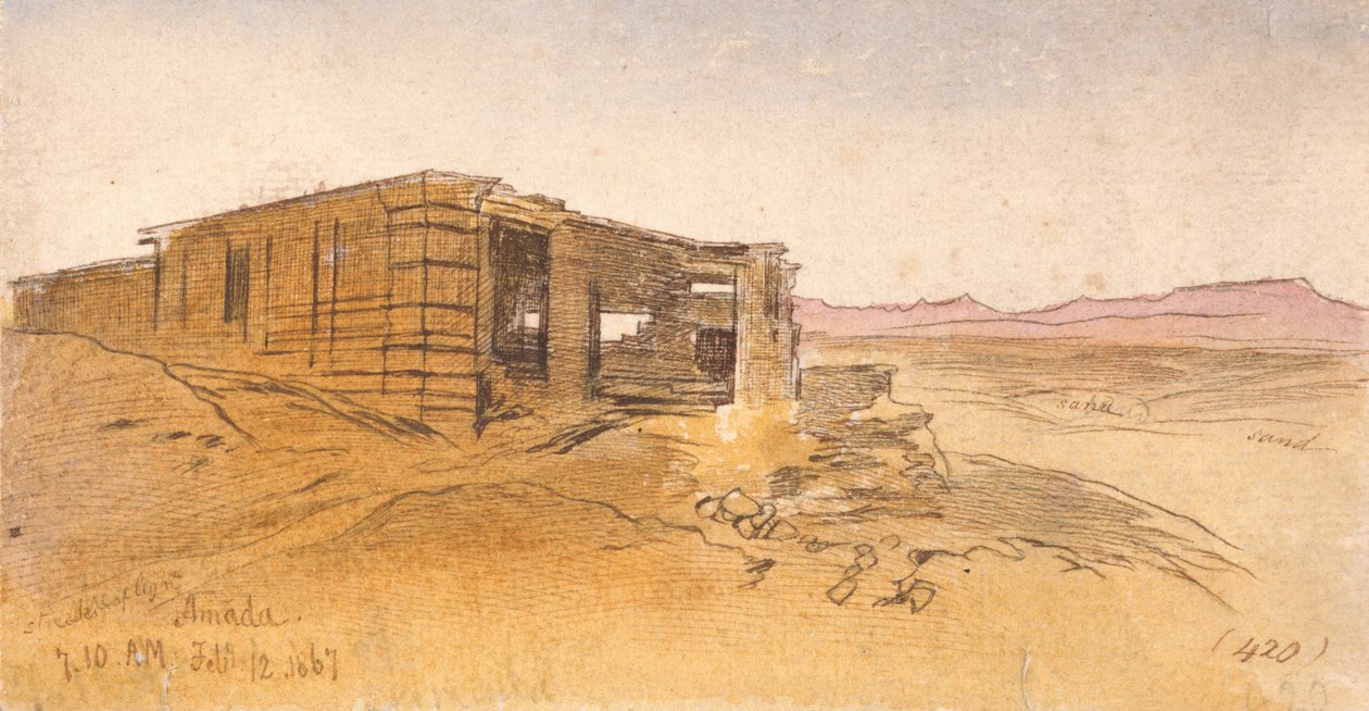 Amada, 7:10, 12. februar 1867 (420) af Edward Lear