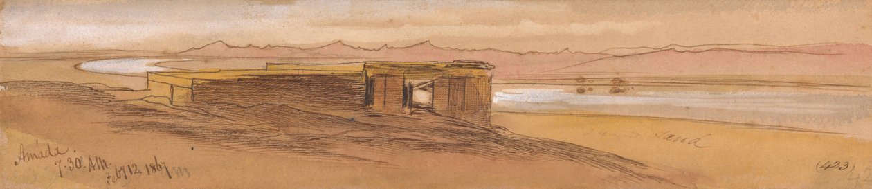 Amada, kl. 7.30, 12. februar 1867 (423) af Edward Lear
