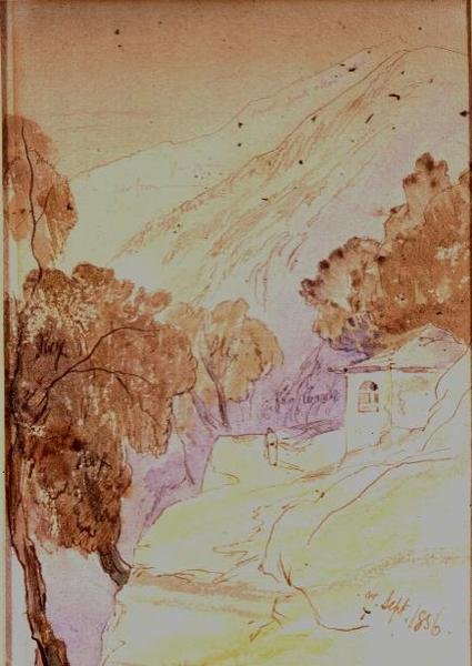 Athos af Edward Lear