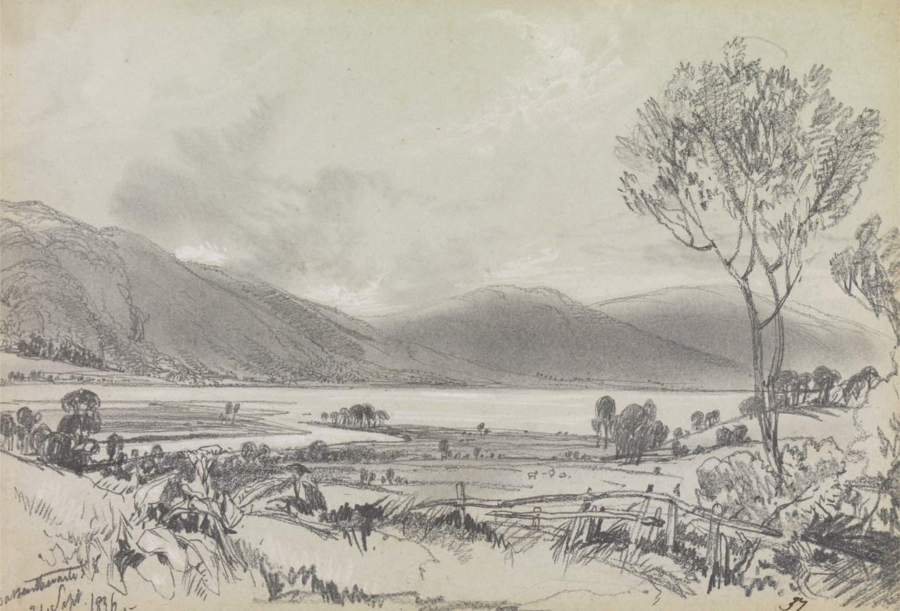 Bassenthwaite af Edward Lear