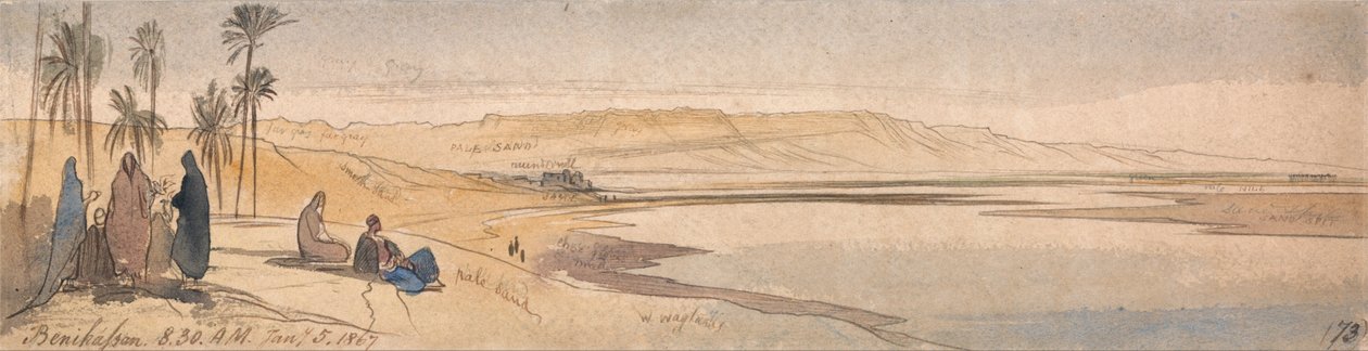 Benihassan af Edward Lear