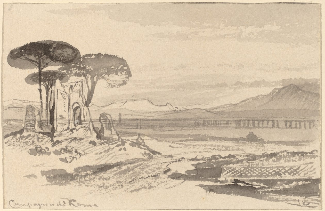 Rom-kampagnen, 18841885. af Edward Lear