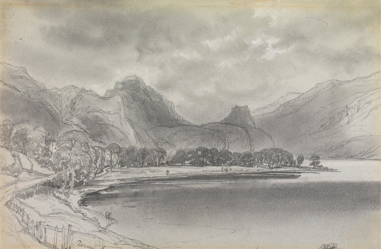 Derwentwater af Edward Lear