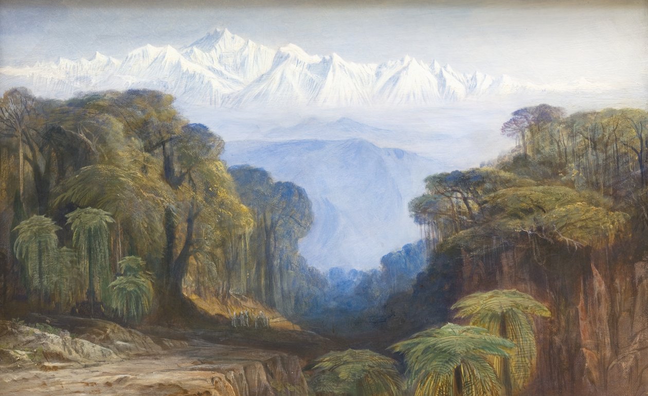 Kinchinjunga, af Edward Lear