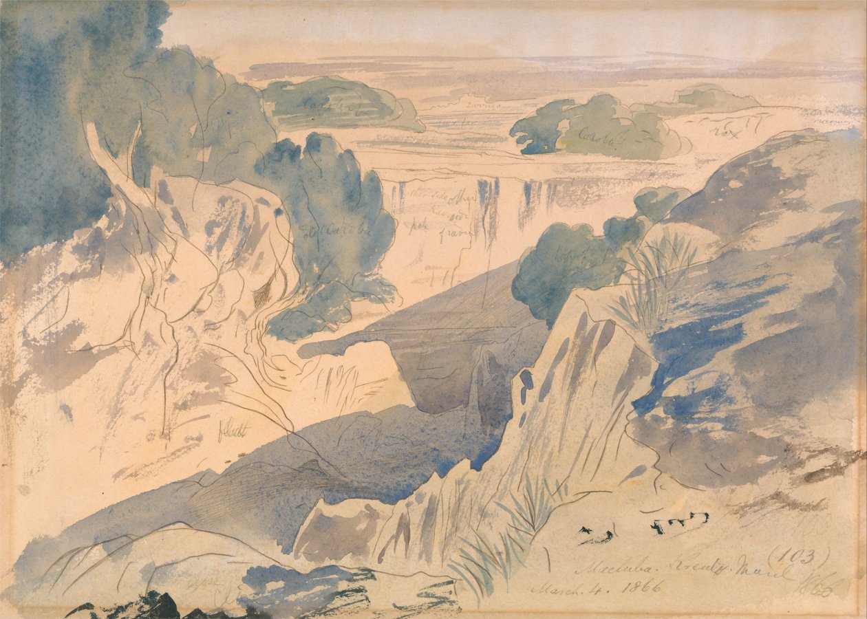 Mqabba, Qrendi af Edward Lear