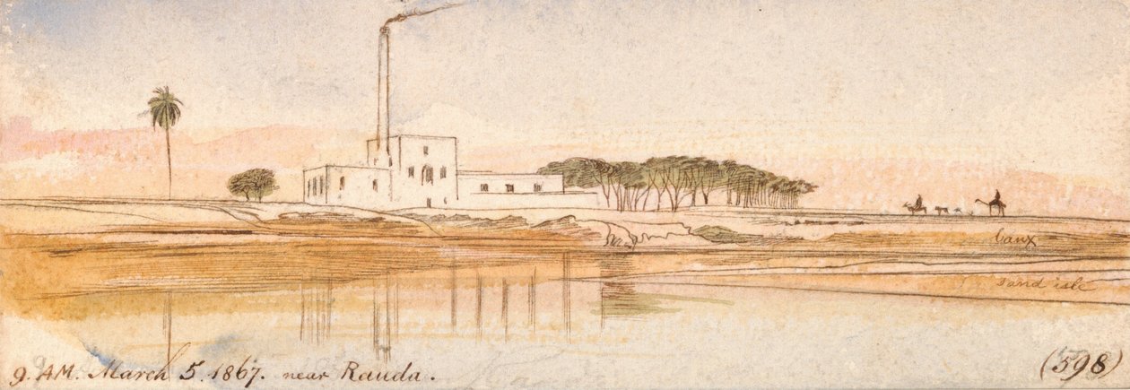 I nærheden af Rauda af Edward Lear