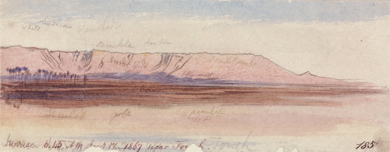 I nærheden af Tough af Edward Lear