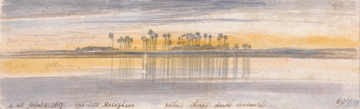 Overfor Melaghara af Edward Lear