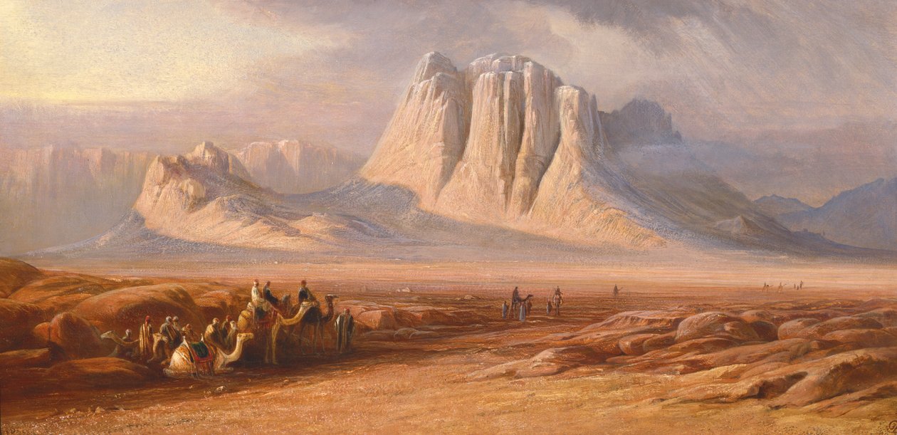 Sinai af Edward Lear