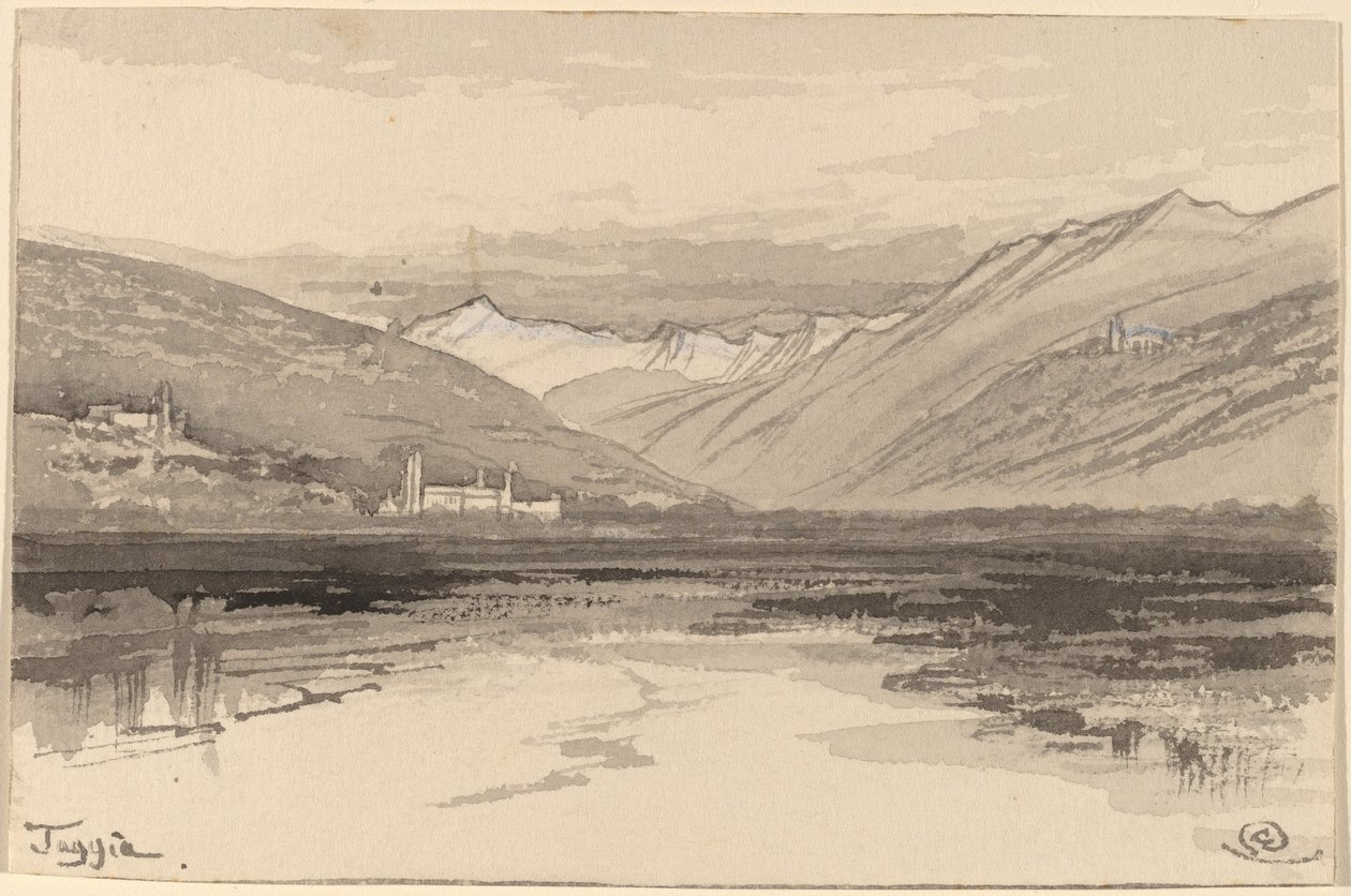 Taggia af Edward Lear