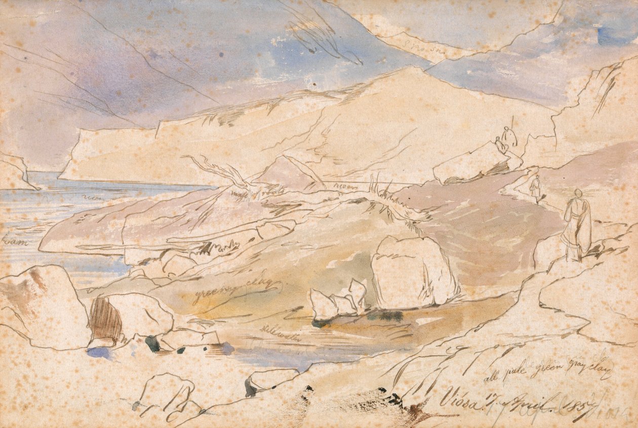 Vjosa af Edward Lear