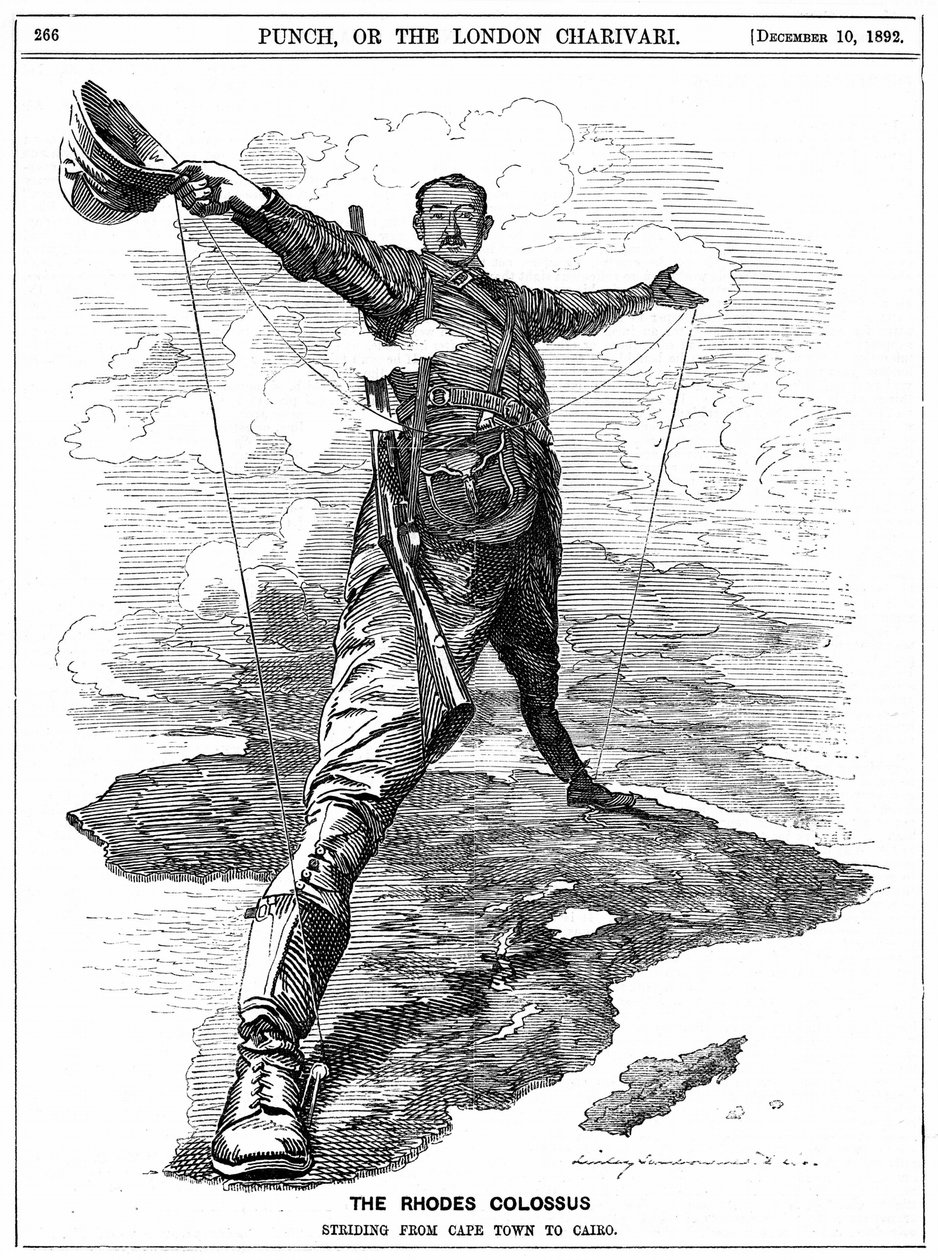 Cecil John Rhodes, fra 