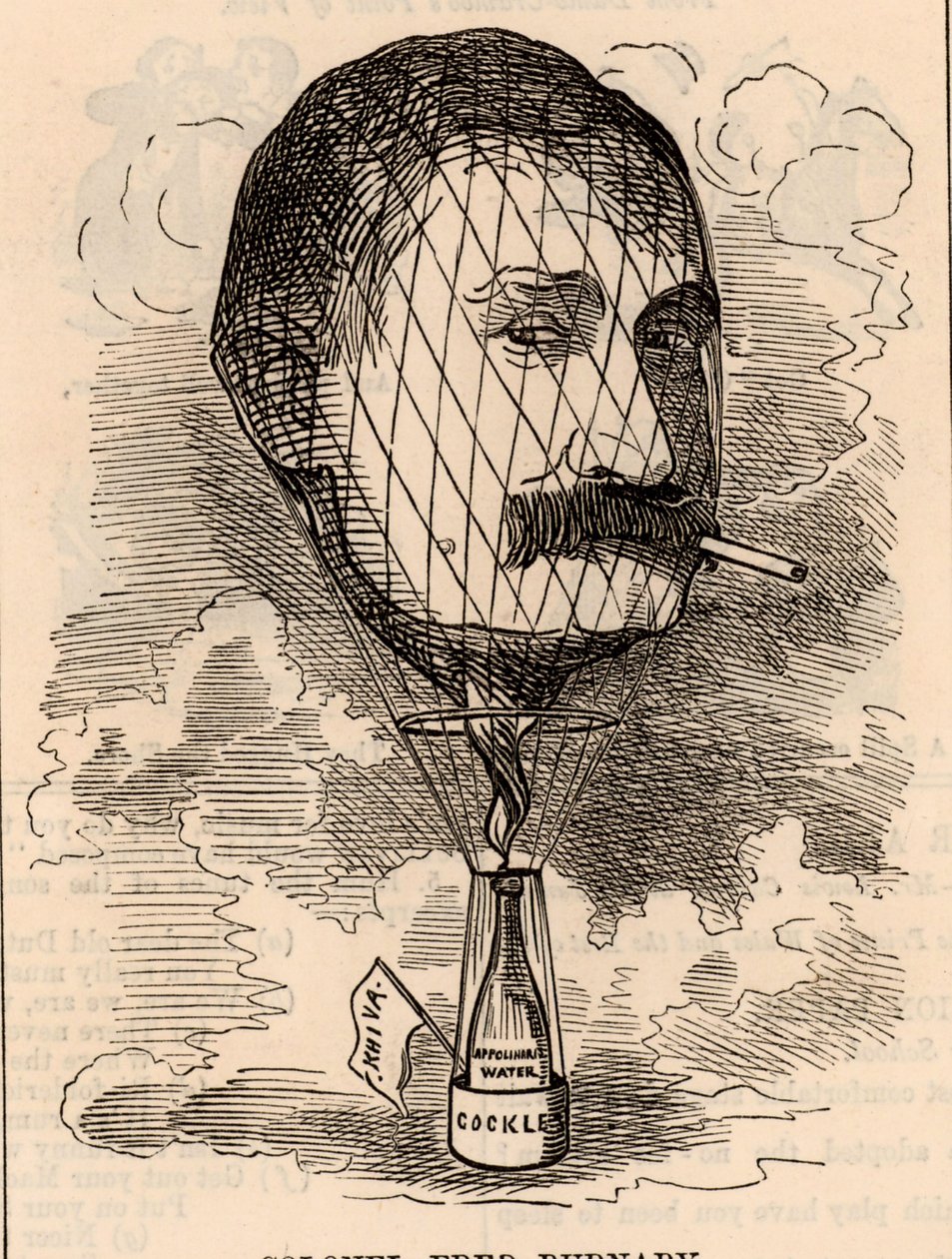 Frederick Gustavus Burnaby af Edward Linley Sambourne