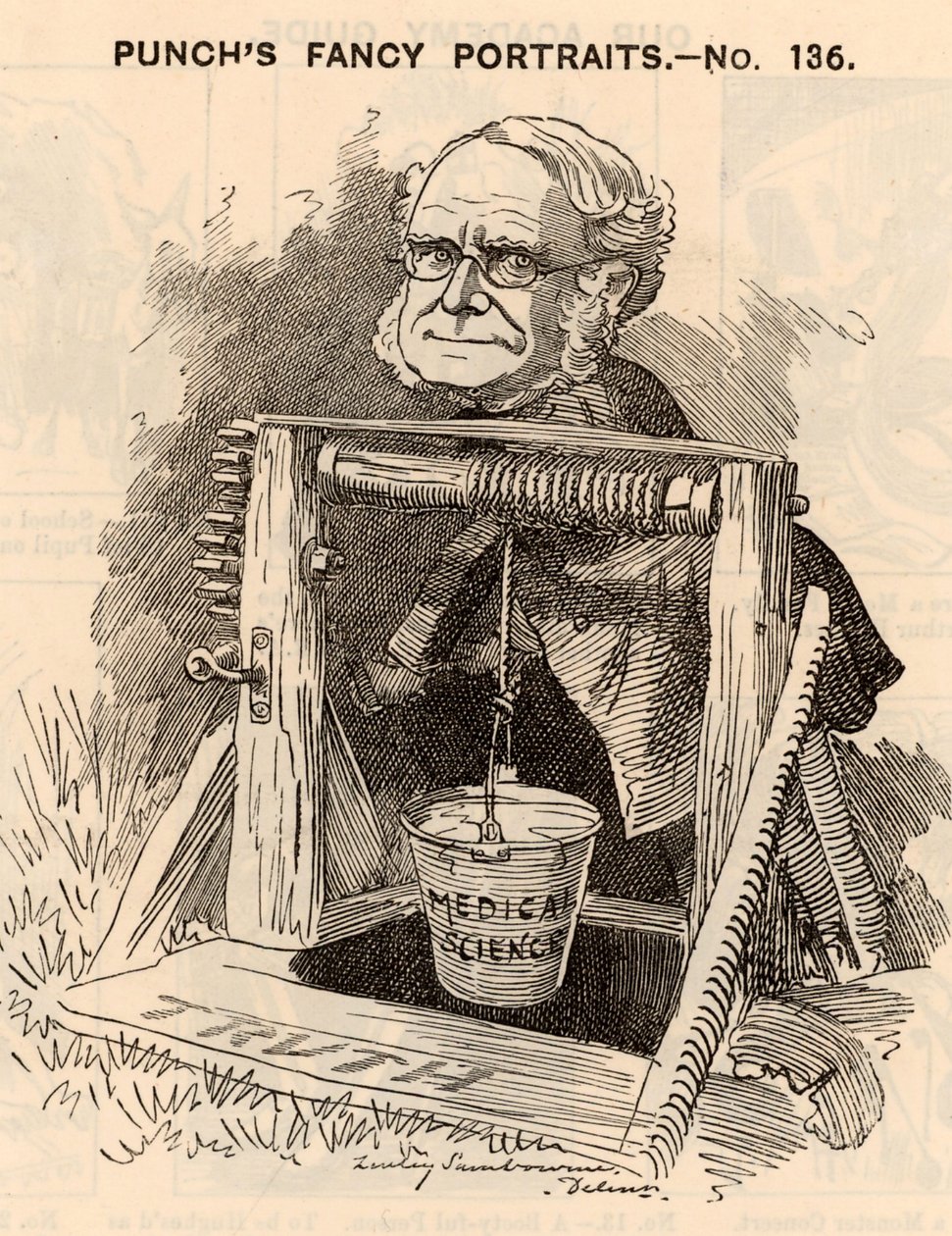 Thomas Spencer Wells (1818-1897) af Edward Linley Sambourne