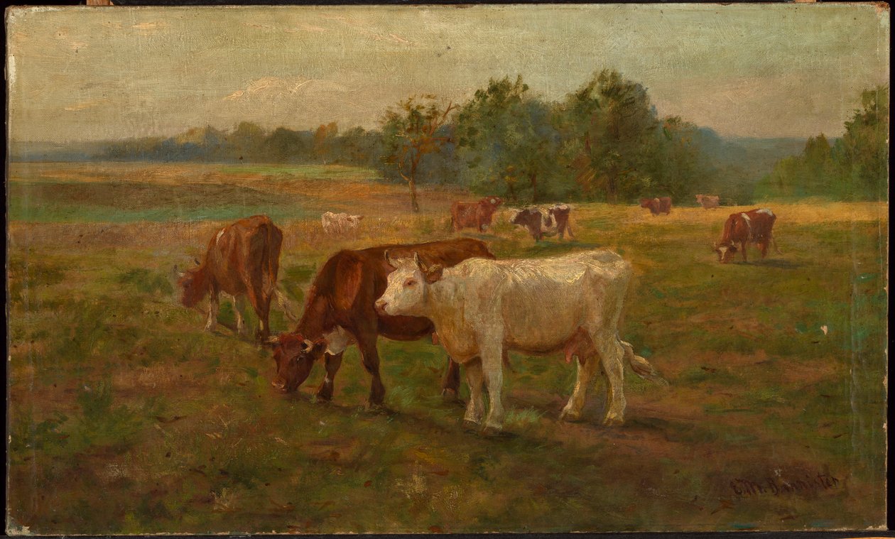 Køer af Edward Mitchell Bannister