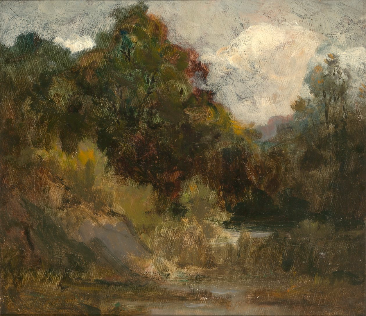 Landskabstræer, n.d. af Edward Mitchell Bannister