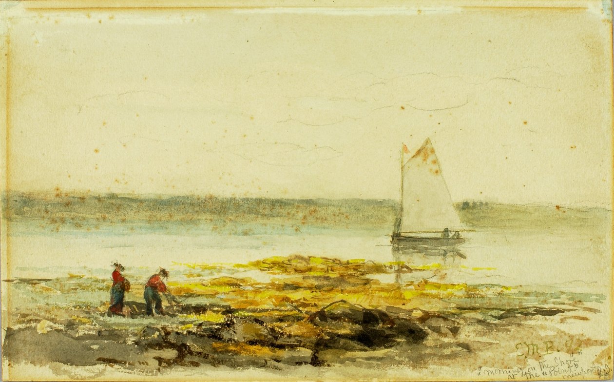Morgen på kysten af Edward Mitchell Bannister