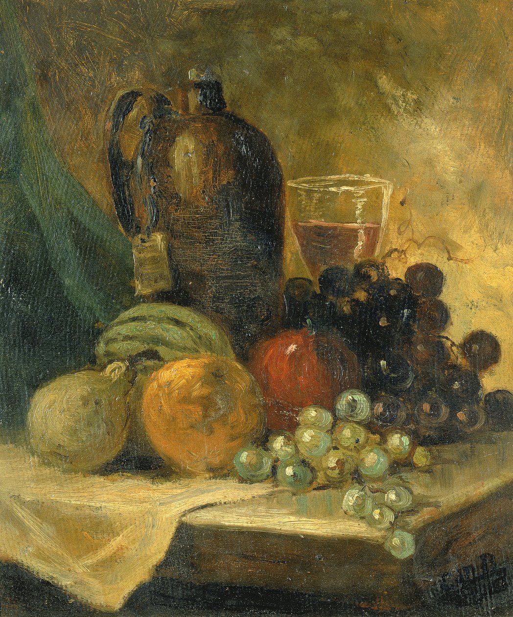 Stilleben, n.d. af Edward Mitchell Bannister