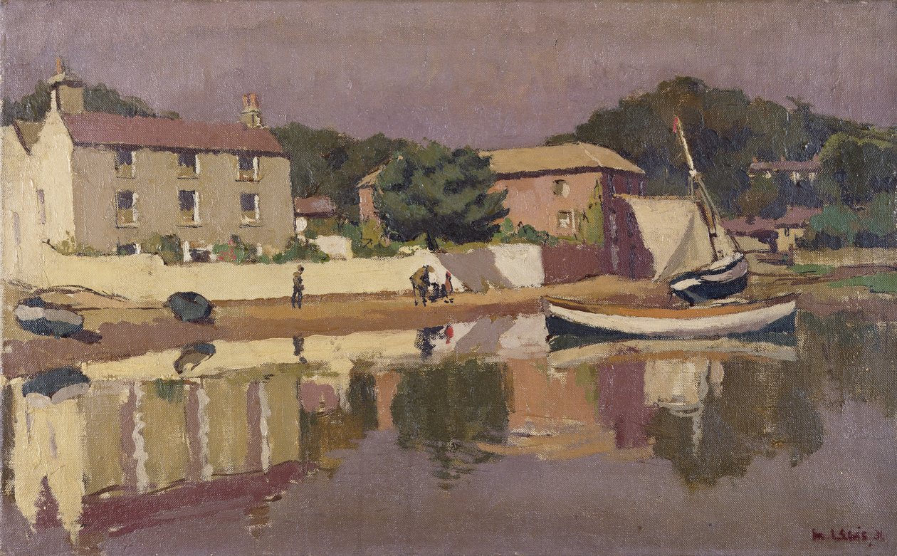 The Strand, Laugharne af Edward Morland Lewis