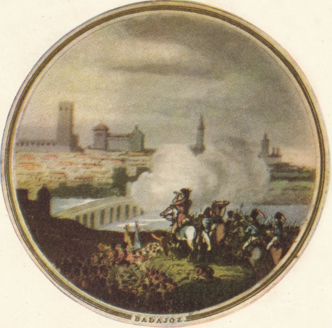 Tilfangetagelse af Badajoz, 1815, 1910 af Edward Orme