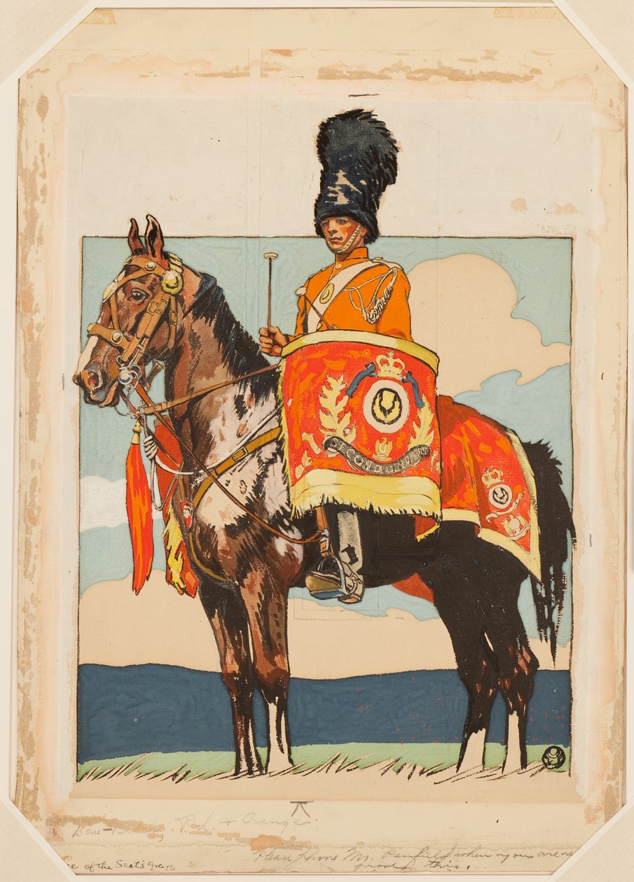 Drum Horse of the Scots