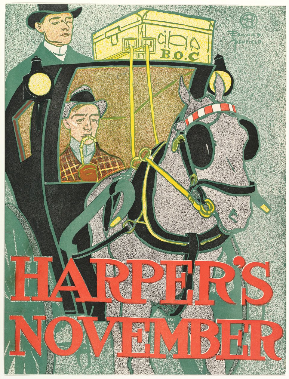 Harpers New Monthly Magazine, november 1896 af Edward Penfield
