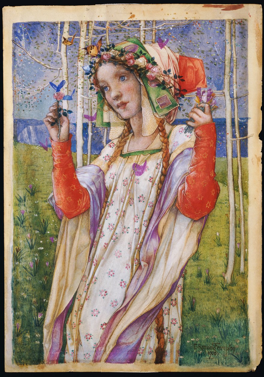 Eventyrland, 1906 af Edward Reginald Frampton