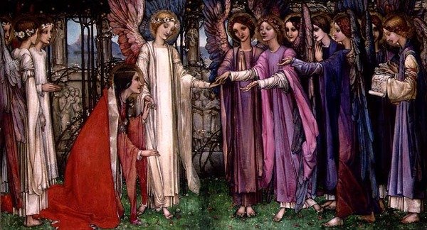 St. Catherine af Edward Reginald Frampton