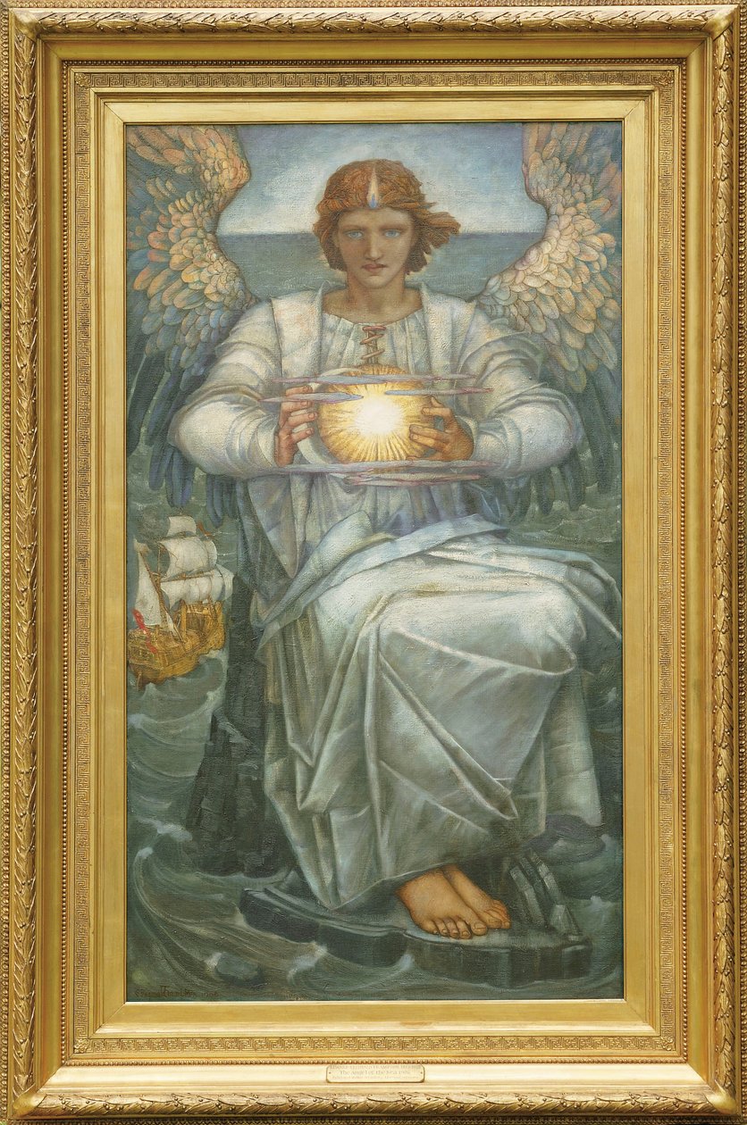 Havets engel, 1906 af Edward Reginald Frampton