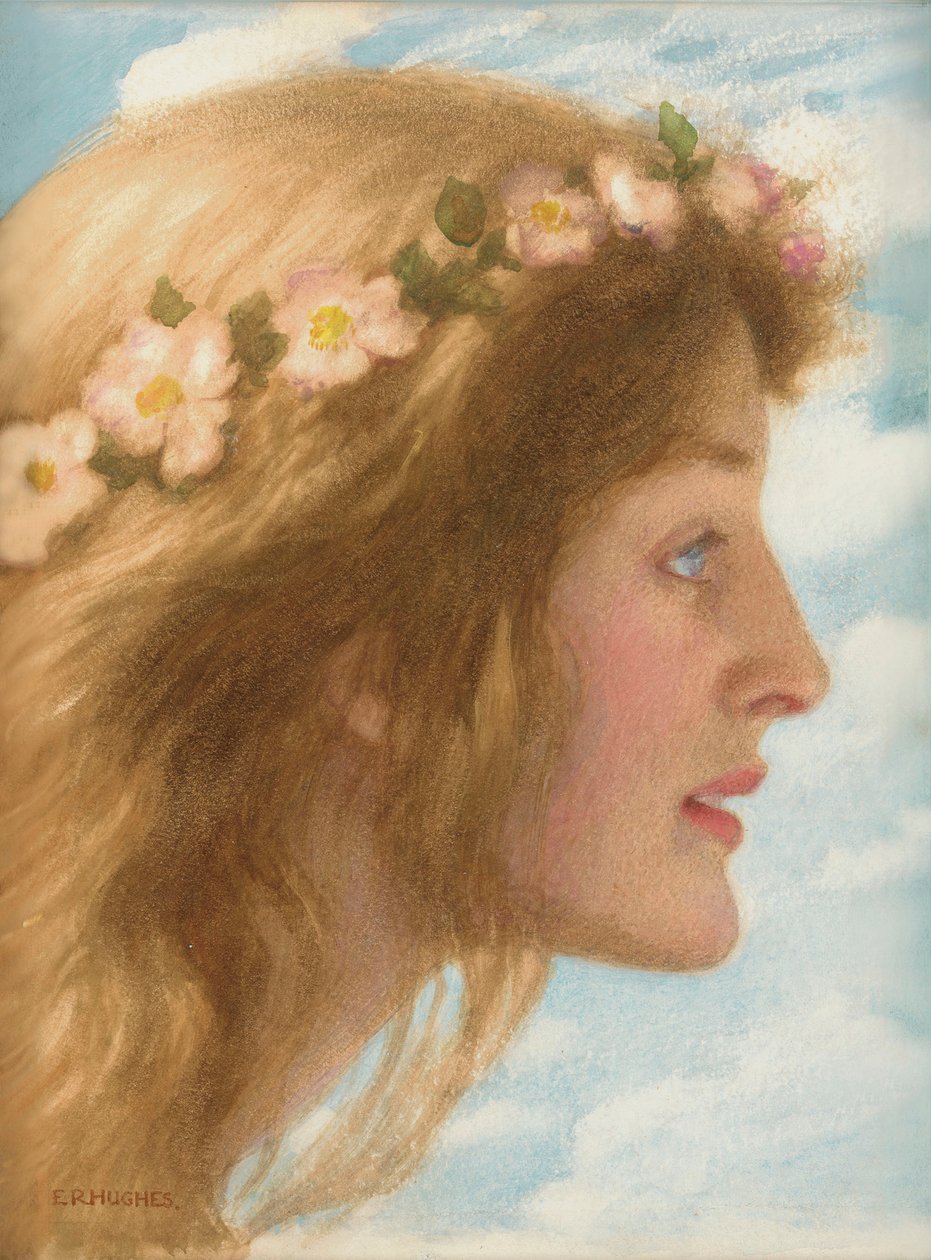 Dag (blyant og akvarel) af Edward Robert Hughes