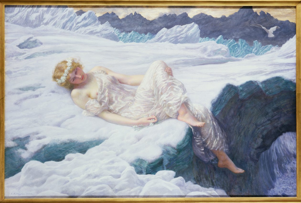 Hjerte af sne af Edward Robert Hughes