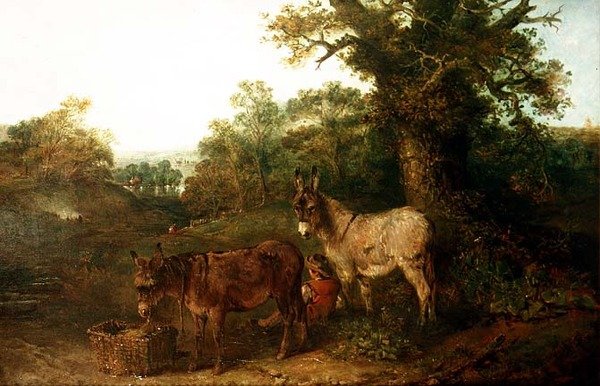 Æsler i en lysning af Edward Robert Smythe