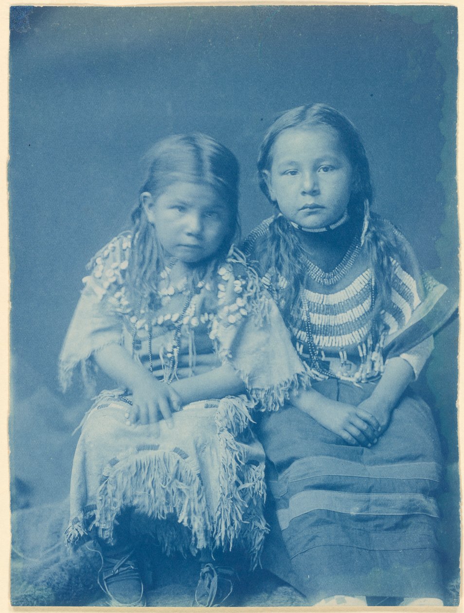Bull Sko af Edward S. Curtis