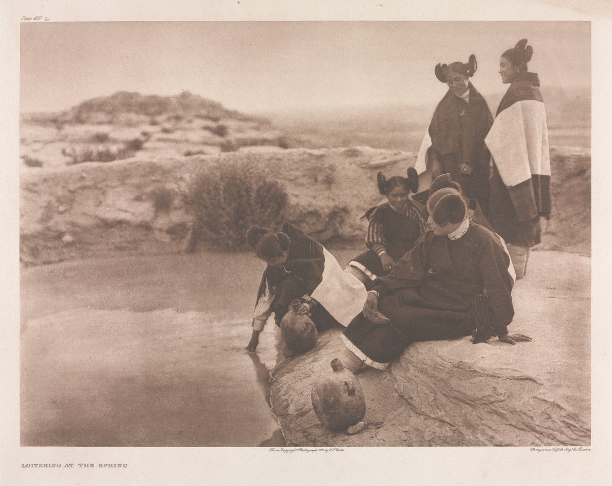 Portfolio XII, Plade 400(b)-435 af Edward S. Curtis