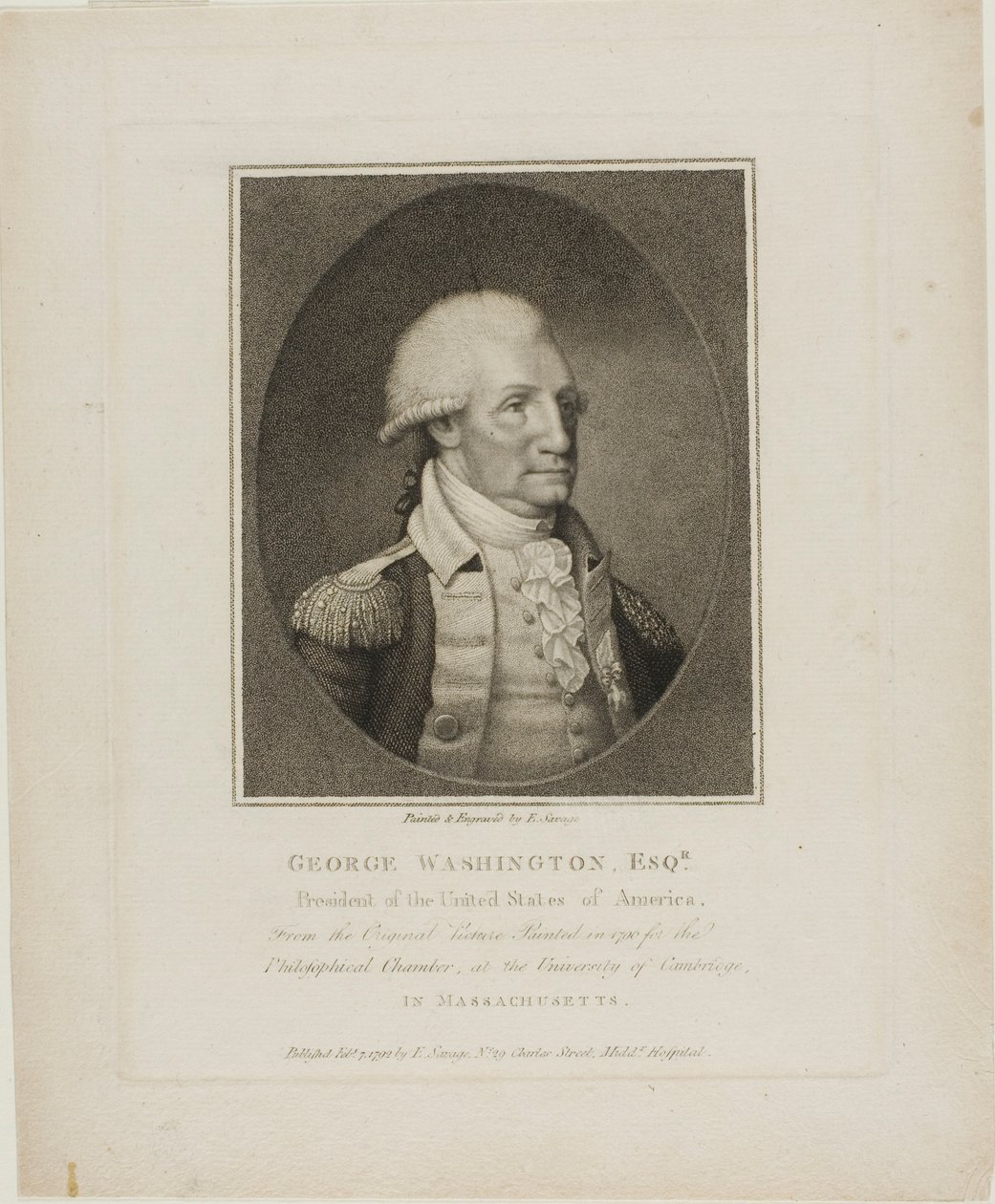 George Washington af Edward Savage
