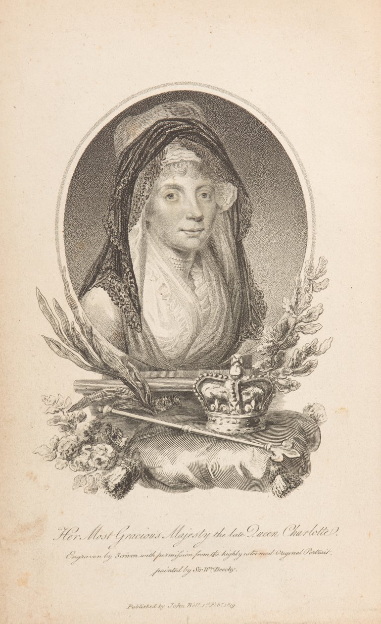 Dronning Charlotte (ca. 1806-10) af Edward Scriven