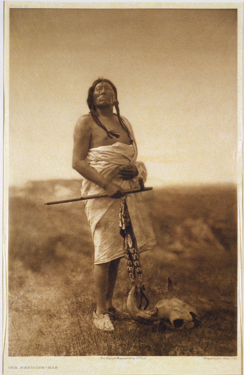 Medicinmanden af Edward Sheriff (after) Curtis