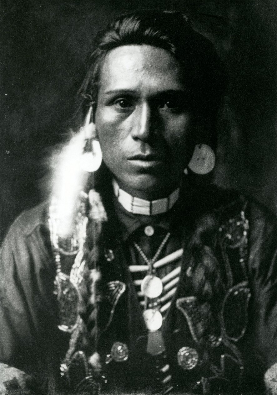 En ung Yakima af Edward Sheriff Curtis