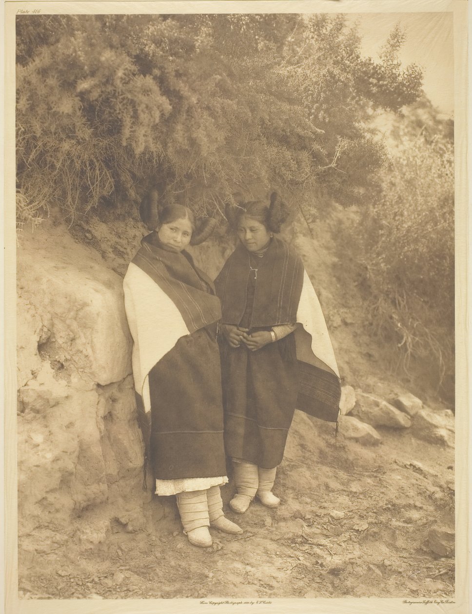 På Trystingpladsen, 1921. af Edward Sheriff Curtis