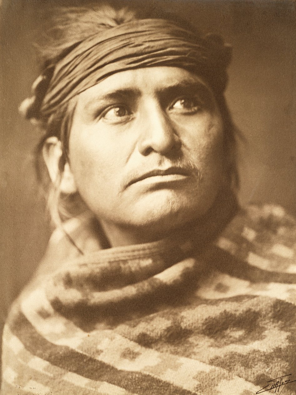 Chef for ørkenen, Navaho af Edward Sheriff Curtis